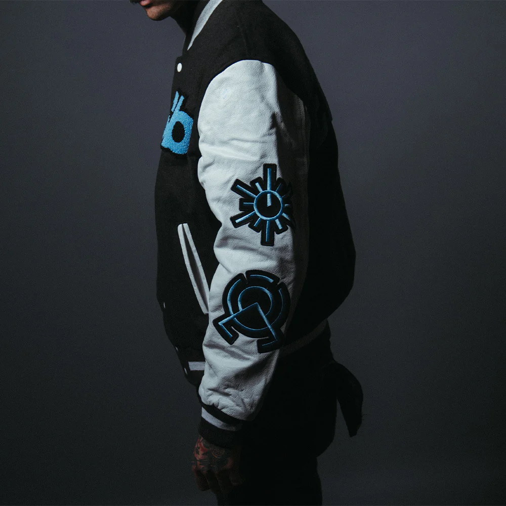 Eternal Varsity Jacket Heather Grey - Image 3