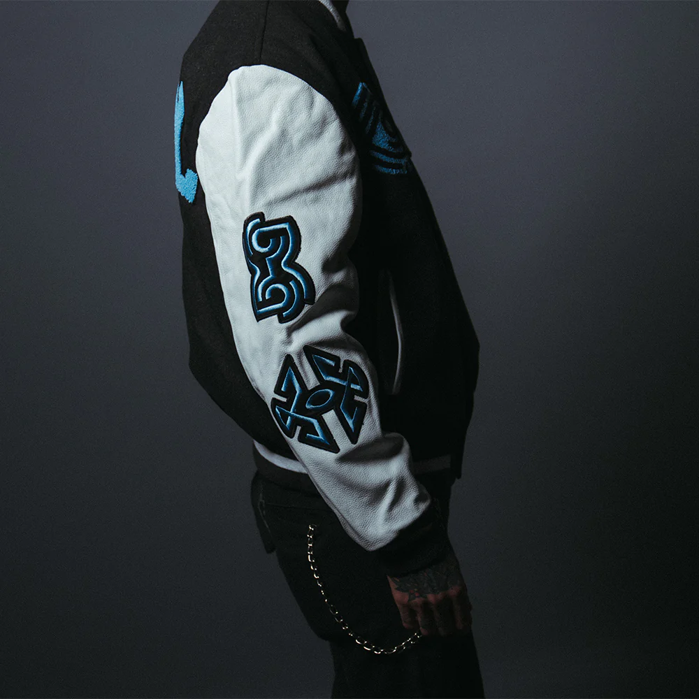 Eternal Varsity Jacket Heather Grey - Image 4